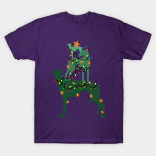Christmas sighthounds T-Shirt